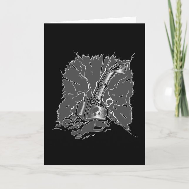 Carte Le Marteau Du Dieu Du Tonnerre (Devant)