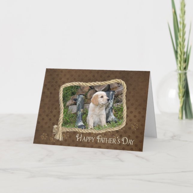 Carte Le meilleur ami de papa (Devant)
