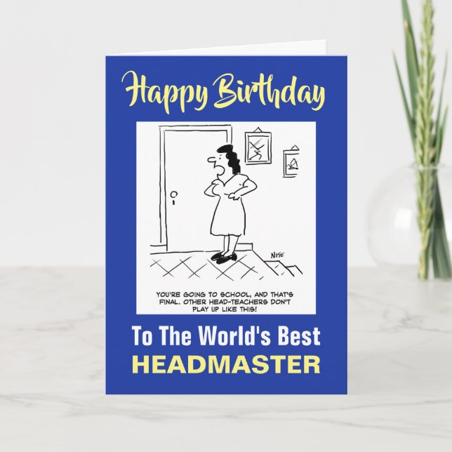 Carte Le meilleur chef d'équipe du monde - Joyeux annive (Devant)
