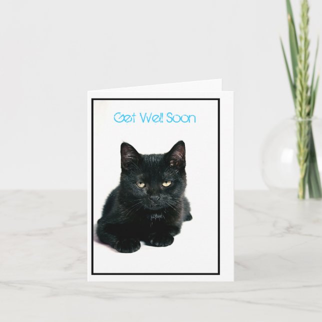 Carte le minou, obtiennent bien bientôt (Devant)