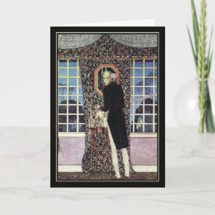 Carte Le miroir de Kay Nielsen Halloween