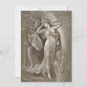 Carte Le miroir de Vénus   Walter Crane