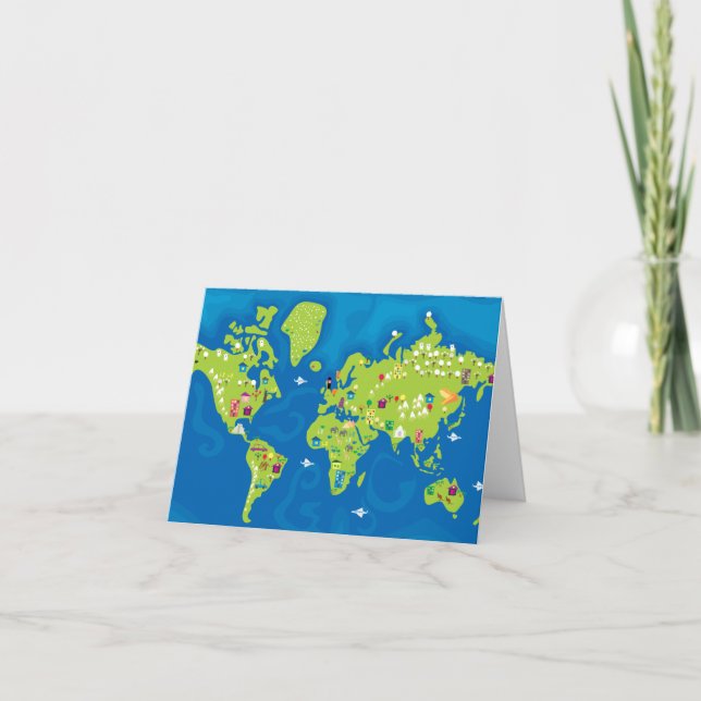 Carte Le Monde (Devant)