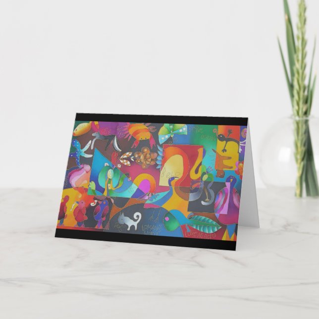 CARTE "LE MONDE DE LOMANI" (Devant)