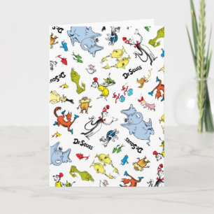 Carte Le monde du Dr Seuss Motif