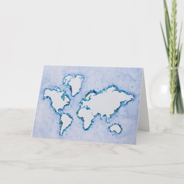 Carte Le monde est à toi. (Devant)