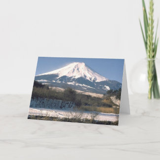 Carte Le mont Fuji