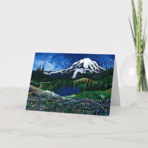 Carte Le mont Rainier