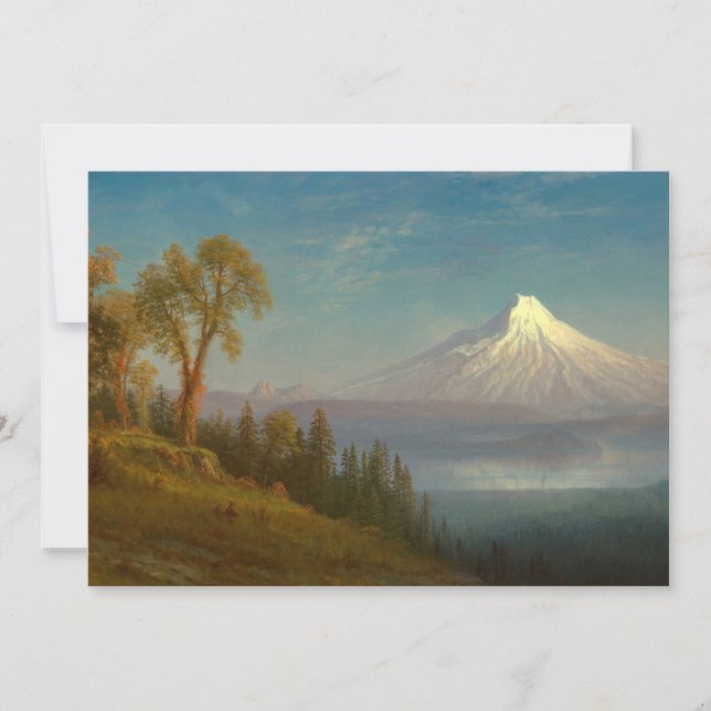 Carte Le Mont St. Helens | Albert Bierstadt (Devant)