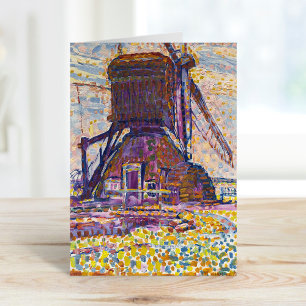 Carte Le moulin Winkel   Piet Mondrian