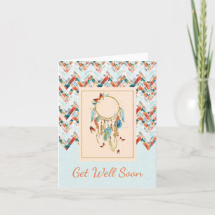 Carte Le Natif américain Dreamcatcher obtiennent bien