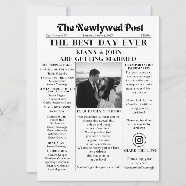 Carte Le nouveau billet (Devant)