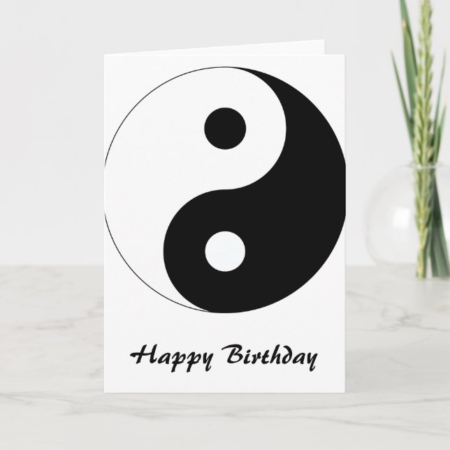 Carte Le paisible Yin Yang (Devant)