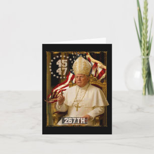 Carte Le pape Trump amusant président Trump 2