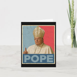 Carte Le Pape Trump Drôle Le Président Trump Veut Être L