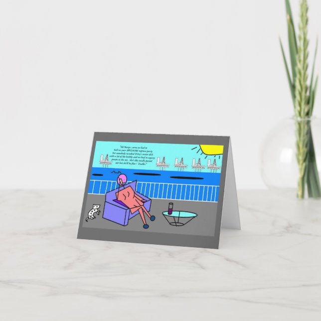 CARTE LE PARTI DE LA VIE DE TRIXY (Devant)