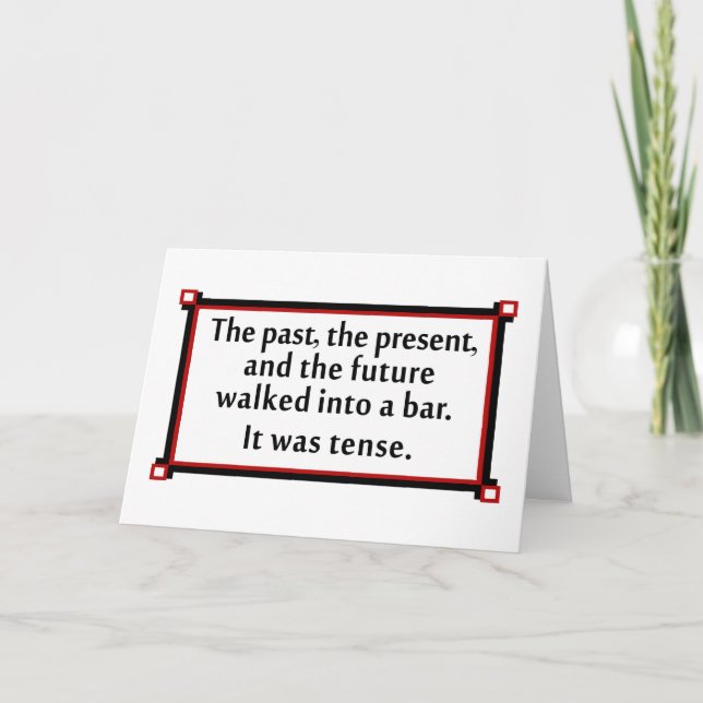 Carte Le passé, le présent et l'avenir (Devant)