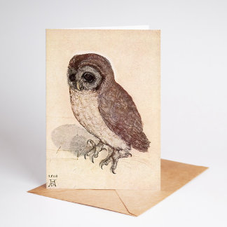 Carte Le Petit hibou | Albrecht Dürer