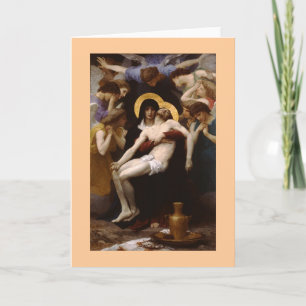 Carte Le Pieta par Bouguereau