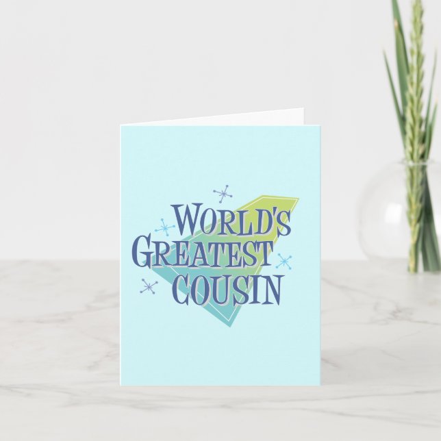 Carte Le plus grand cousin du monde (Devant)