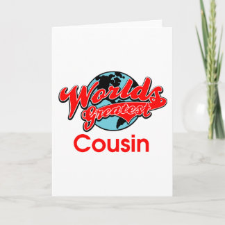 Carte Le plus grand cousin du monde