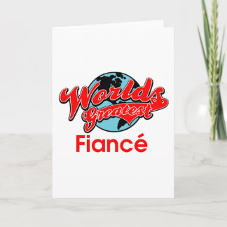 Carte Le plus grand fiancé du monde