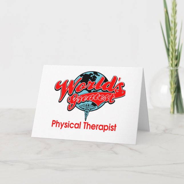 Carte Le plus grand physiothérapeute du monde (Devant)