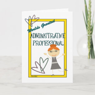 Carte Le plus grand professionnel administratif des