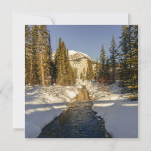 Carte Le point de mire de l'hiver à Lake Louise