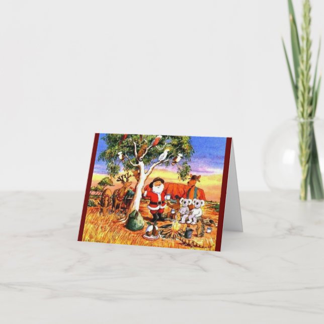 Carte Le poison de Chrismas Aussie (Devant)