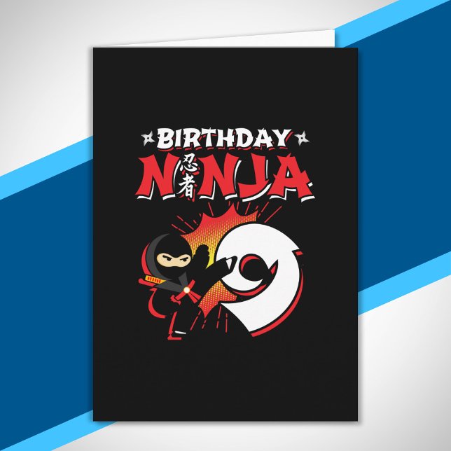 Carte Le poison de Ninja Birthday (Créateur téléchargé)