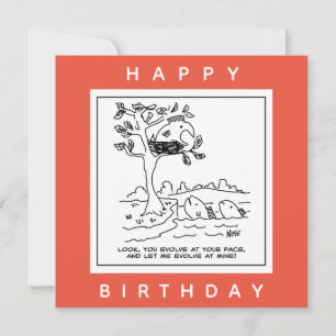 Carte Le poisson est dans un brouillard d'arbre