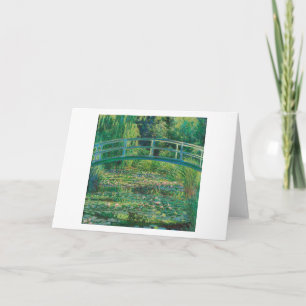 Carte Le Pont Japonais (Etang Lily), Monet