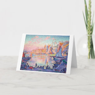 Carte Le Port de Saint-Tropez, Signac