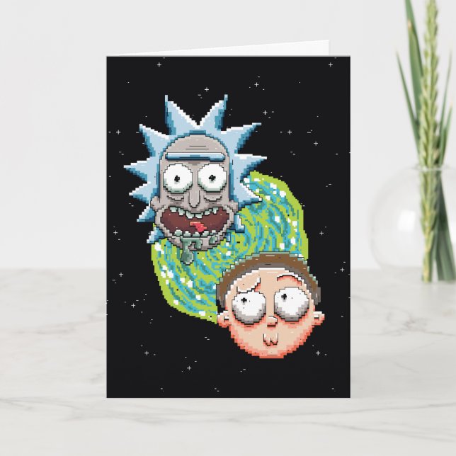 Carte Le Portrait de Rick et Morty (Devant)