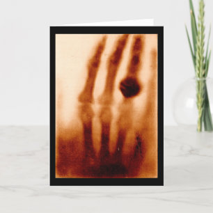 Carte Le premier X-Ray, 1901, photo