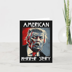 Carte Le président Horreur Histoire américaine Zombie Ha