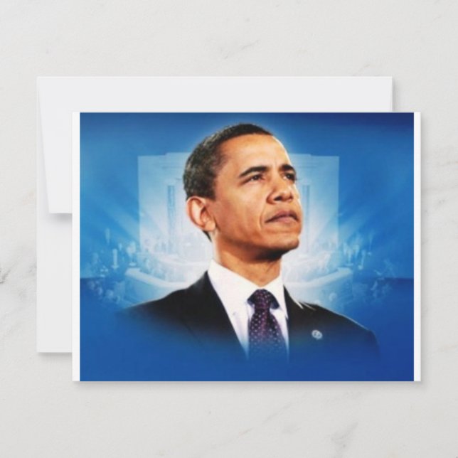 Carte Le président Obama (Devant)