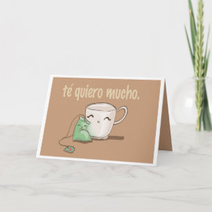 Carte Le Quiero Mucho