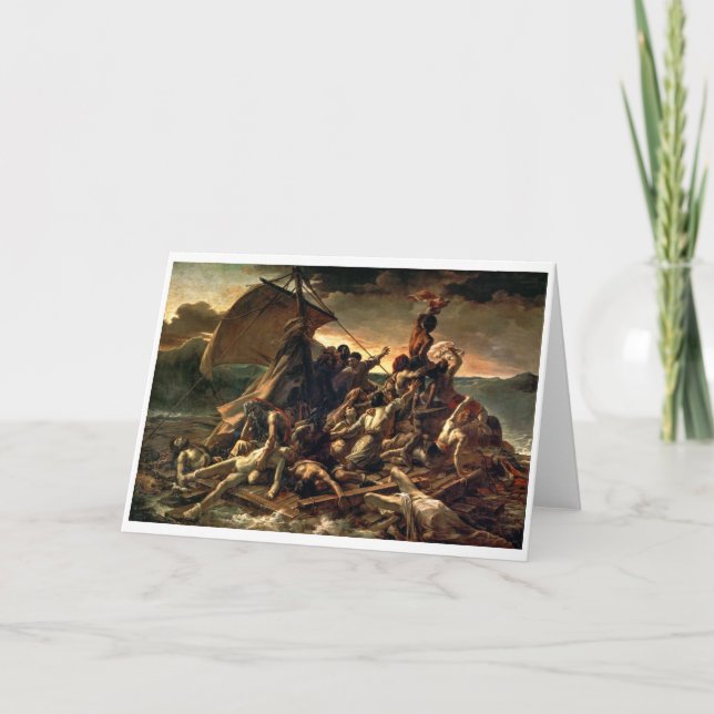 Carte Le radeau de la Méduse | Théodore Géricault | (Devant)