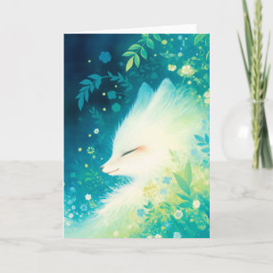 Carte Le Renard Gardien Tranquille