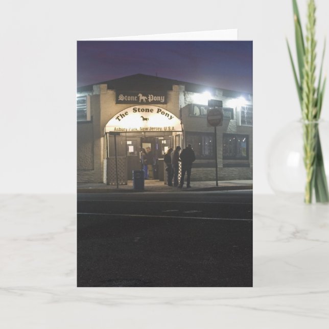 Carte Le rivage en pierre du Jersey de parc d'Asbury de (Devant)