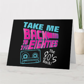Carte Le Rock des années 80