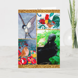 Carte Le salut aux oiseaux