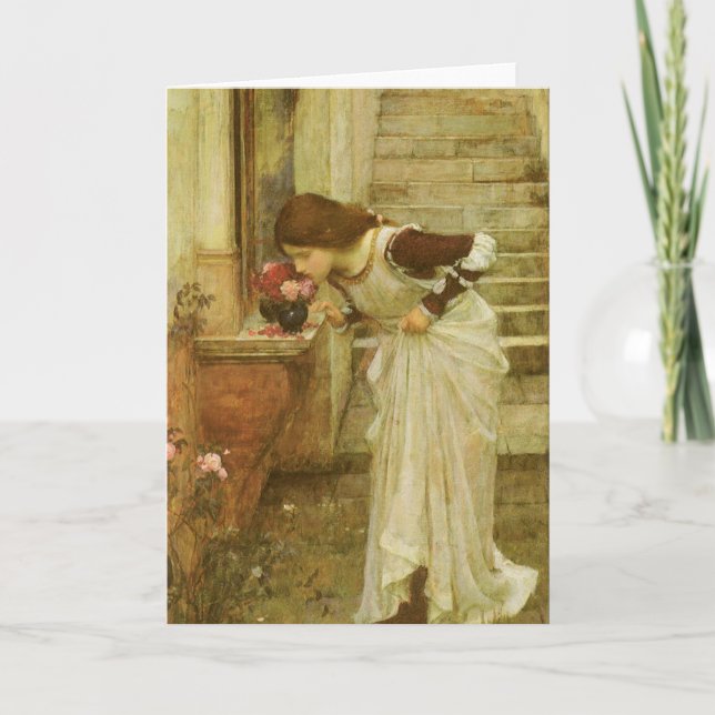 Carte Le Sanctuaire de John William Waterhouse (Devant)