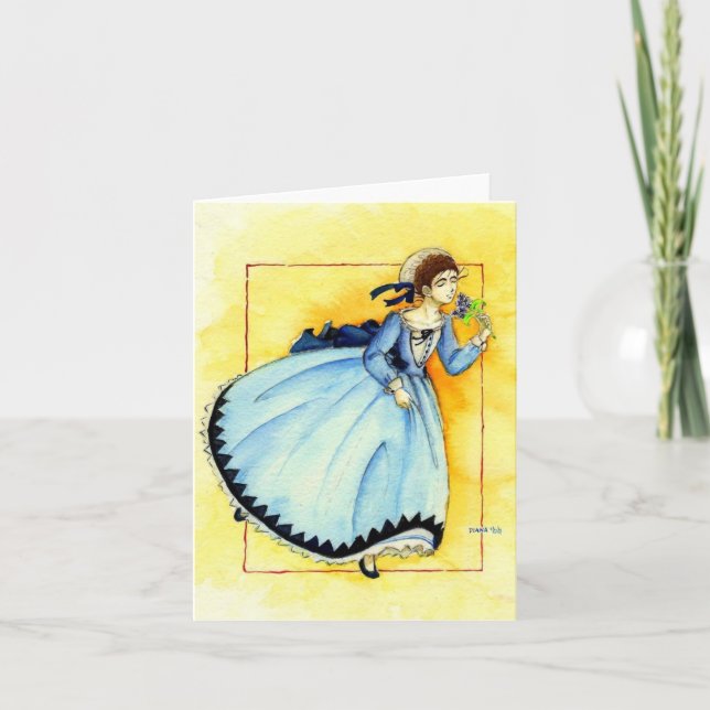 Carte Le Scent des Lilacs Notecard (Devant)