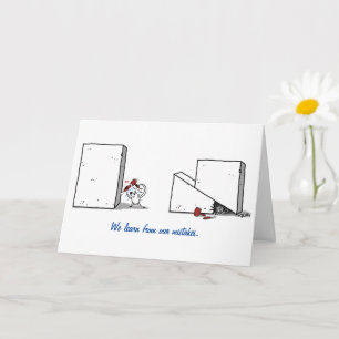 Carte LE SCULPTEUR OOPS ! par Jeff Willis Art