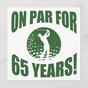 Invitations Faire Part Cartes D Anniversaire Drole Golf Zazzle Ca