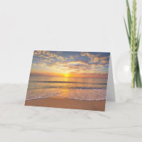 Le soleil du matin en bord de mer