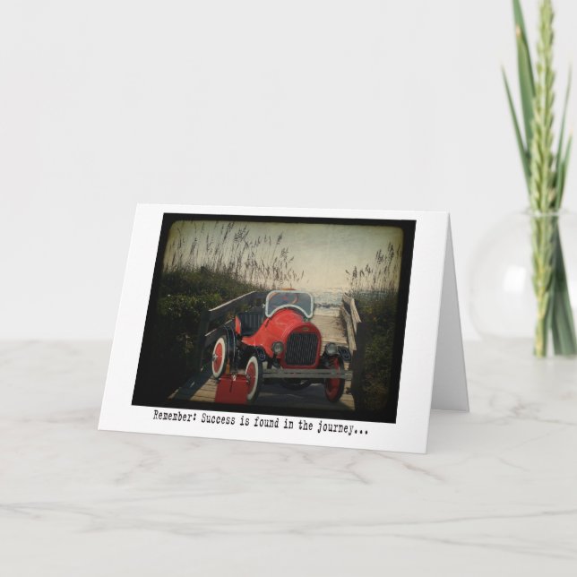 Carte Le succès est dans le voyage (Devant)